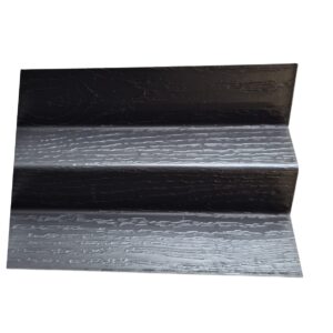 Binnenhoek Houtnerf (zwart)